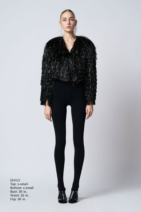 Genesis Tinsel Fringe Jacket