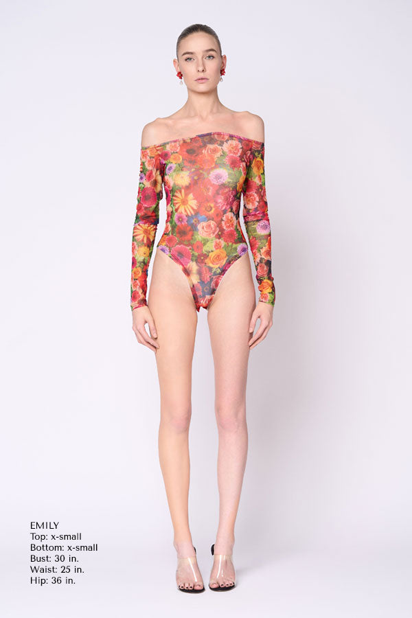 Modesty Mesh Bodysuit