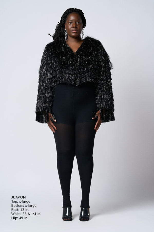 Genesis Tinsel Fringe Jacket