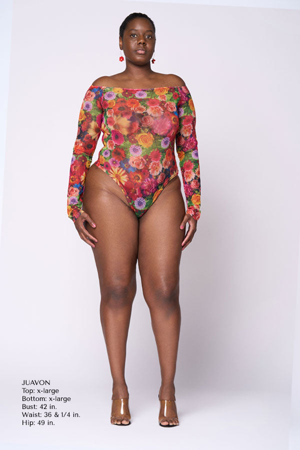 Modesty Mesh Bodysuit
