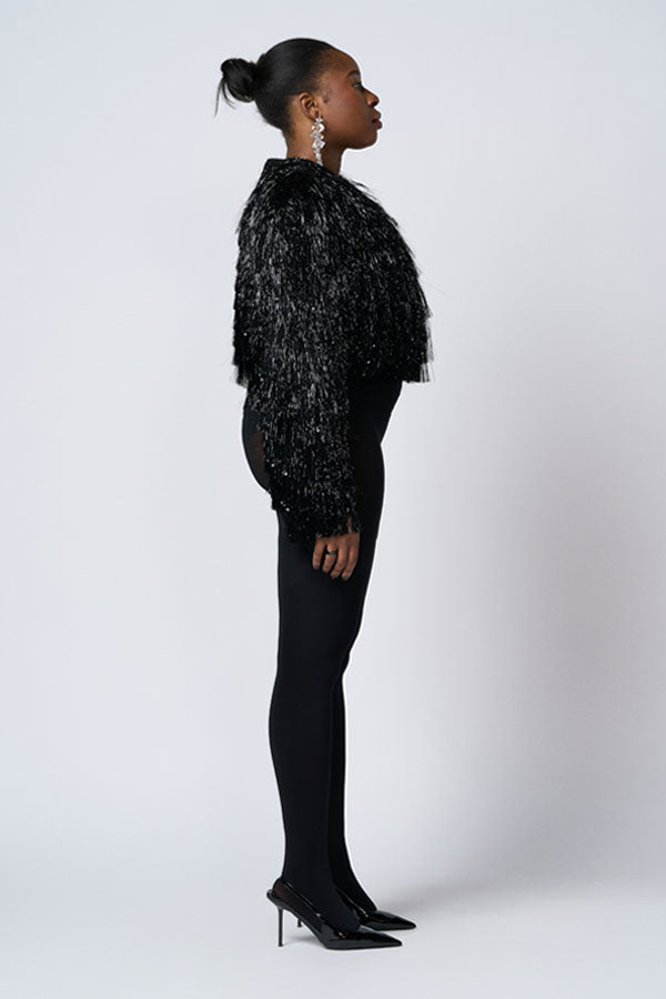 Genesis Tinsel Fringe Jacket