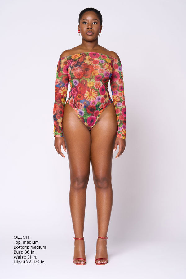 Modesty Mesh Bodysuit