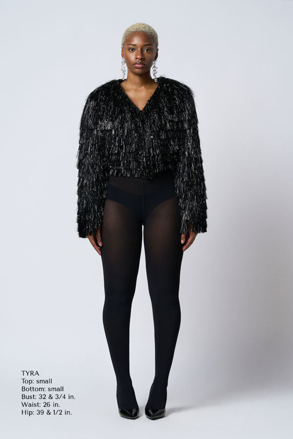 Genesis Tinsel Fringe Jacket