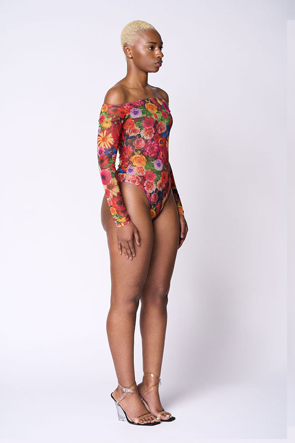 Modesty Mesh Bodysuit