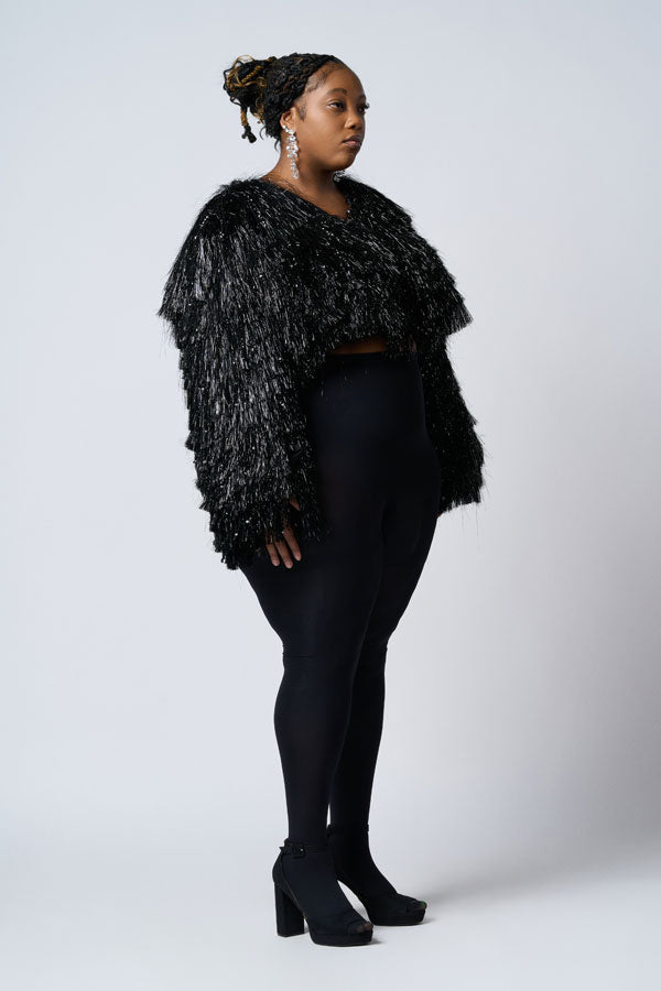 Genesis Tinsel Fringe Jacket