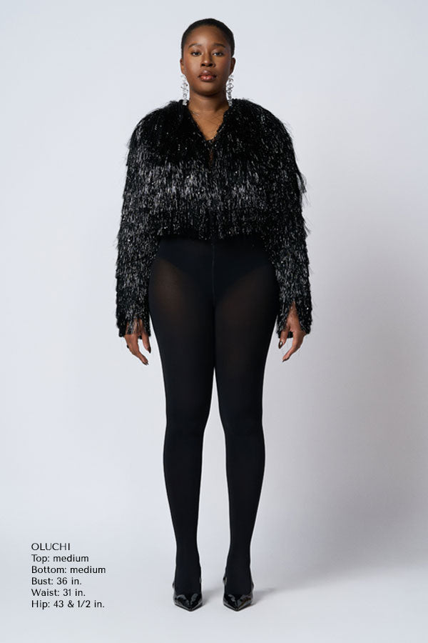 Genesis Tinsel Fringe Jacket